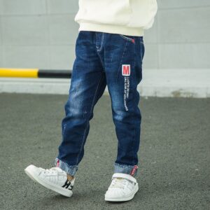 Kids Stylish Denim Everyday Wear Long Pants