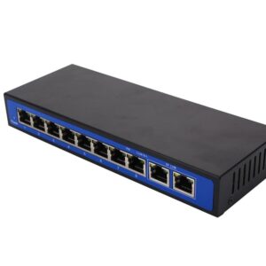 8+2 Ports PoE Network Switch with 48V Power