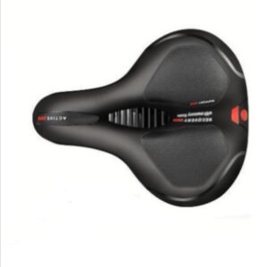 Ergonomic Bike Saddle Cushion w/ Rear Light