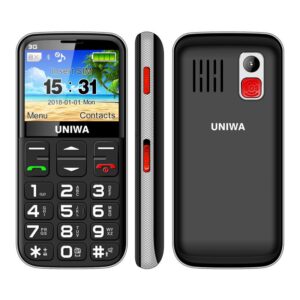 Easy SOS Senior Phone w/ Camera and Charger