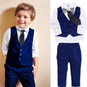 1617188237222.jpg Boys Gentleman’s Stylish Classic Suit Set