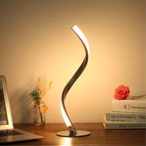1618887266628.jpg Snake Curved USB Smart Bedside Stand Lamp