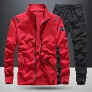 Two‑Piece Sportswear Set for Spring & Fall