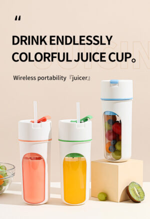 Wireless Fruit Blender Juicer Mixer Blender