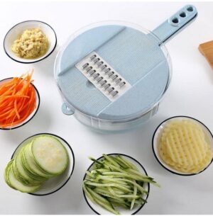 8in1 Mandoline Slicer with Grater & Peeler