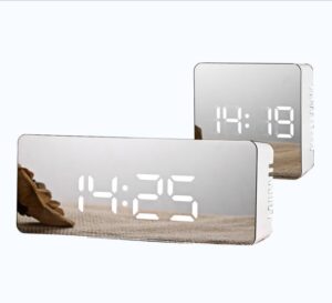 Cool Digital LED Multifunction Mirror Clock
