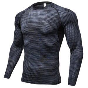 Men's Compression 3D Fit Long Sleeve Shirt