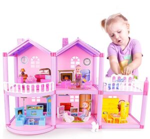 5322900628383.jpg Build Your Own Villa Dollhouse Idea Kit Toy