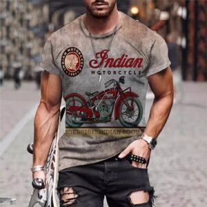 Men's Short Sleeve Motorcycle Riding TShirt