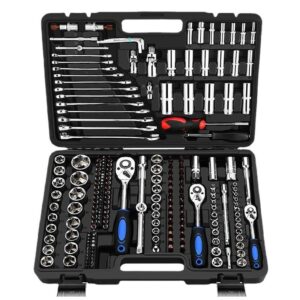 HQ Premium Socket Ratchet Wrench Tool Set