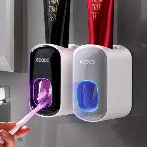 Wall Mounted Toothpaste Dispenser Set