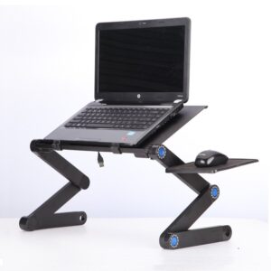 Portable Ergonomic Laptop Desk w/ Mouse Pad