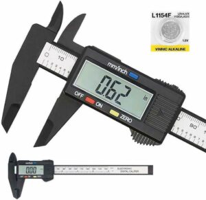 High Accuracy Carbon Fiber Digital Vernier