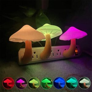 9fa9018f-841d-41bb-b592-0035d27f2add.jpg Mushroom Shaped LED Sensor Night Light Plug