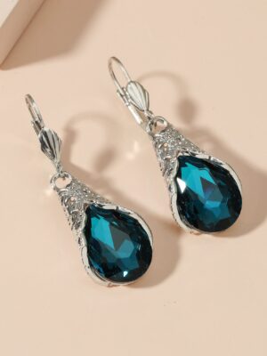 a5739916-e4de-42ba-86d2-6f109c8aa7ee.jpg Retro Water Drop Buckle Earring Jewelry Set