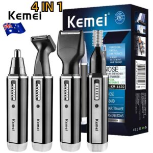 4in1 Electric Beard & Nose Hair Trimmer Kit
