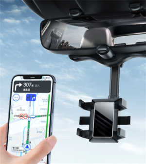 HQ Rearview Mirror Car Phone Mount Holder