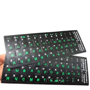 Foreign Language Overlay Film for Keyboards
