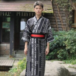 Traditional Samurai Kimono Outfit for Men